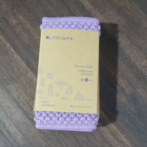 Norwex Amethyst Counter Cloths Trio
